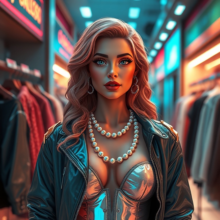I Went Shopping and the Mirror Started Negotiating · Day 3 · Cyber street shopping