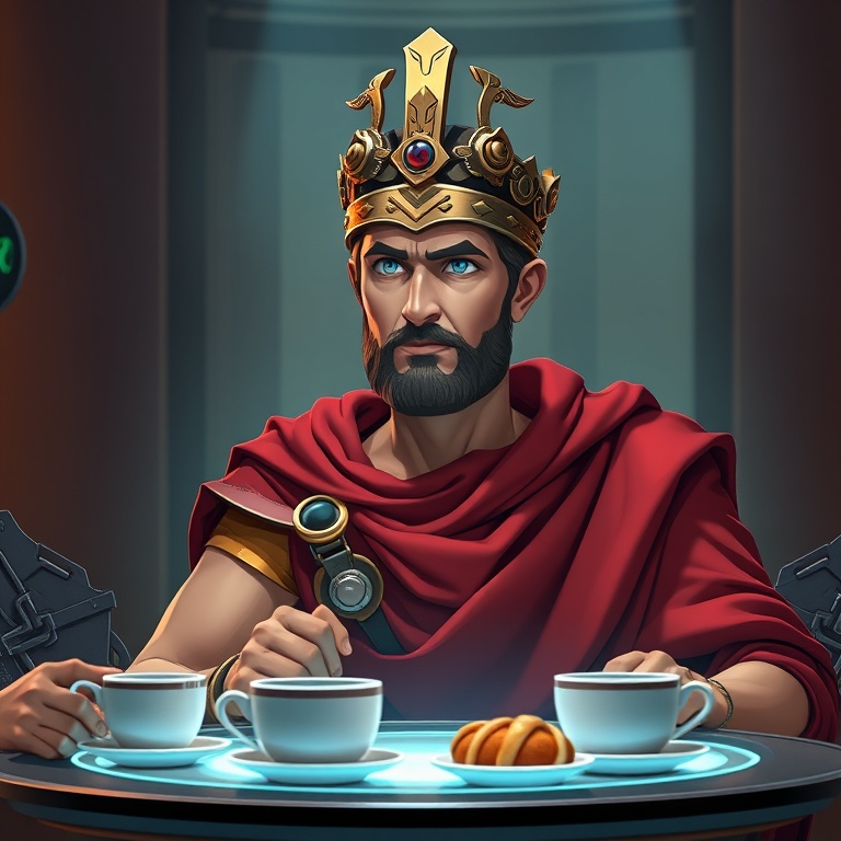 I Went to a Gods Meeting and Brought Snacks · Day 3 · Council coffee run