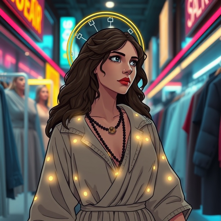 I Went Shopping and the Mirror Started Negotiating · Day 3 · Cyber street shopping