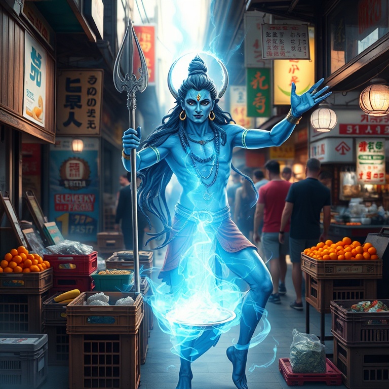 I Took a Lunch Break and Accidentally Advised the Market · Day 4 · Street market lunch