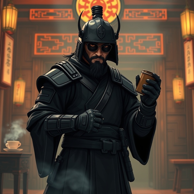 I Sat in the Neon Temple Before Answering Anyone · Day 3 · Temple coffee quiet