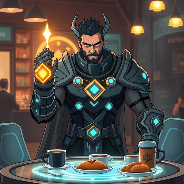 I Went to a Gods Meeting and Brought Snacks · Day 3 · Council coffee run
